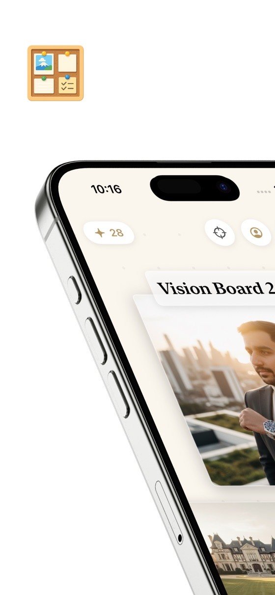 AI Vision Board app